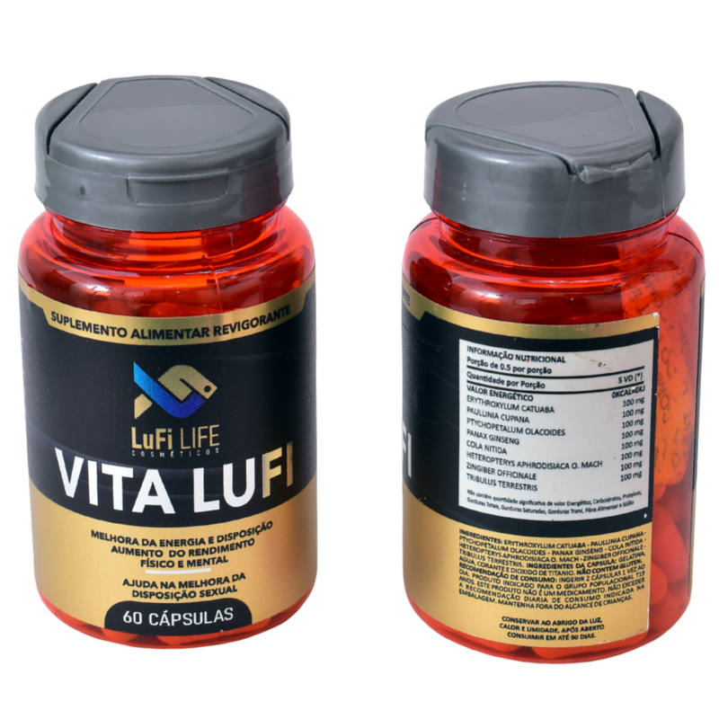 Suplemento Alimentar Revigorante - Vita LuFi