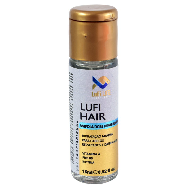 Ampola Dose Reparadora da LuFi Hair - Hidratação Profunda em 15ml!