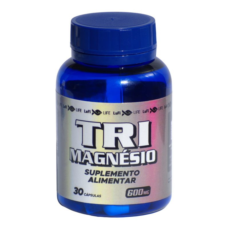Tri Magnésio - Suplemento Alimentar (30 Cápsulas, 600mg)