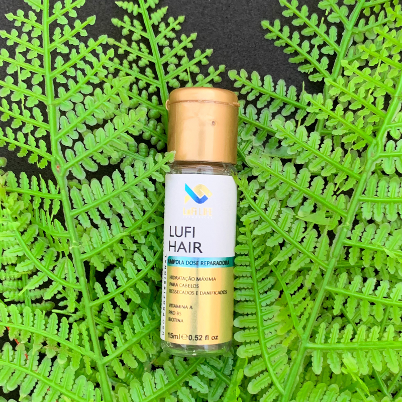 Ampola Dose Reparadora da LuFi Hair - Hidratação Profunda em 15ml!