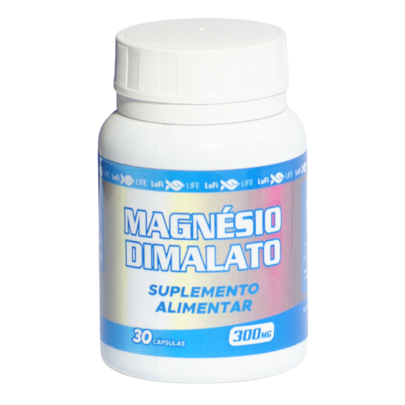 Magnésio Dimalato - Suplemento Alimentar (30 Cápsulas)