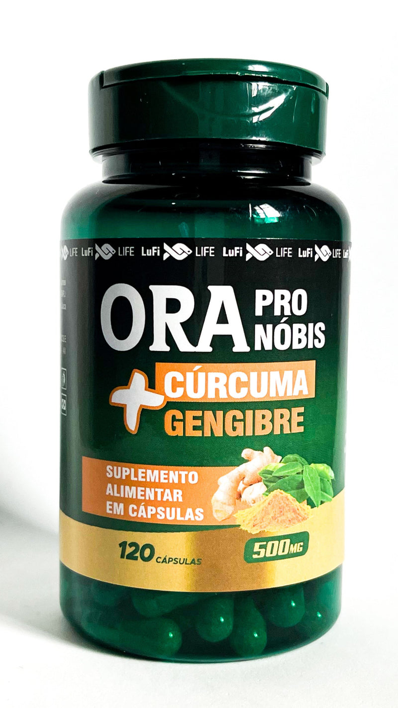 Ora-pro-nóbis + Cúrcuma e Gengibre